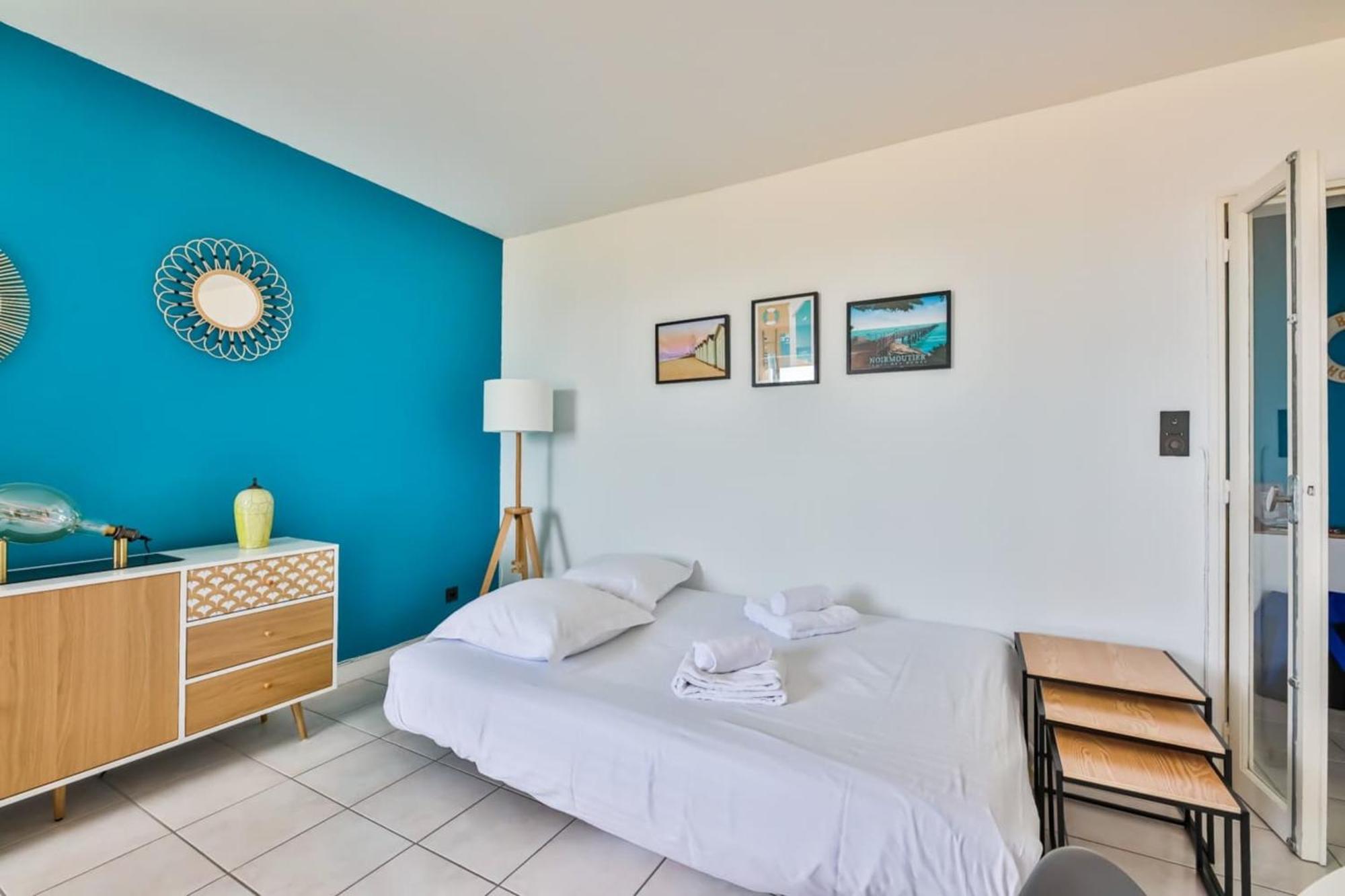 Très joli appartement vue mer, proche centre-ville Saint-Jean-de-Monts Esterno foto